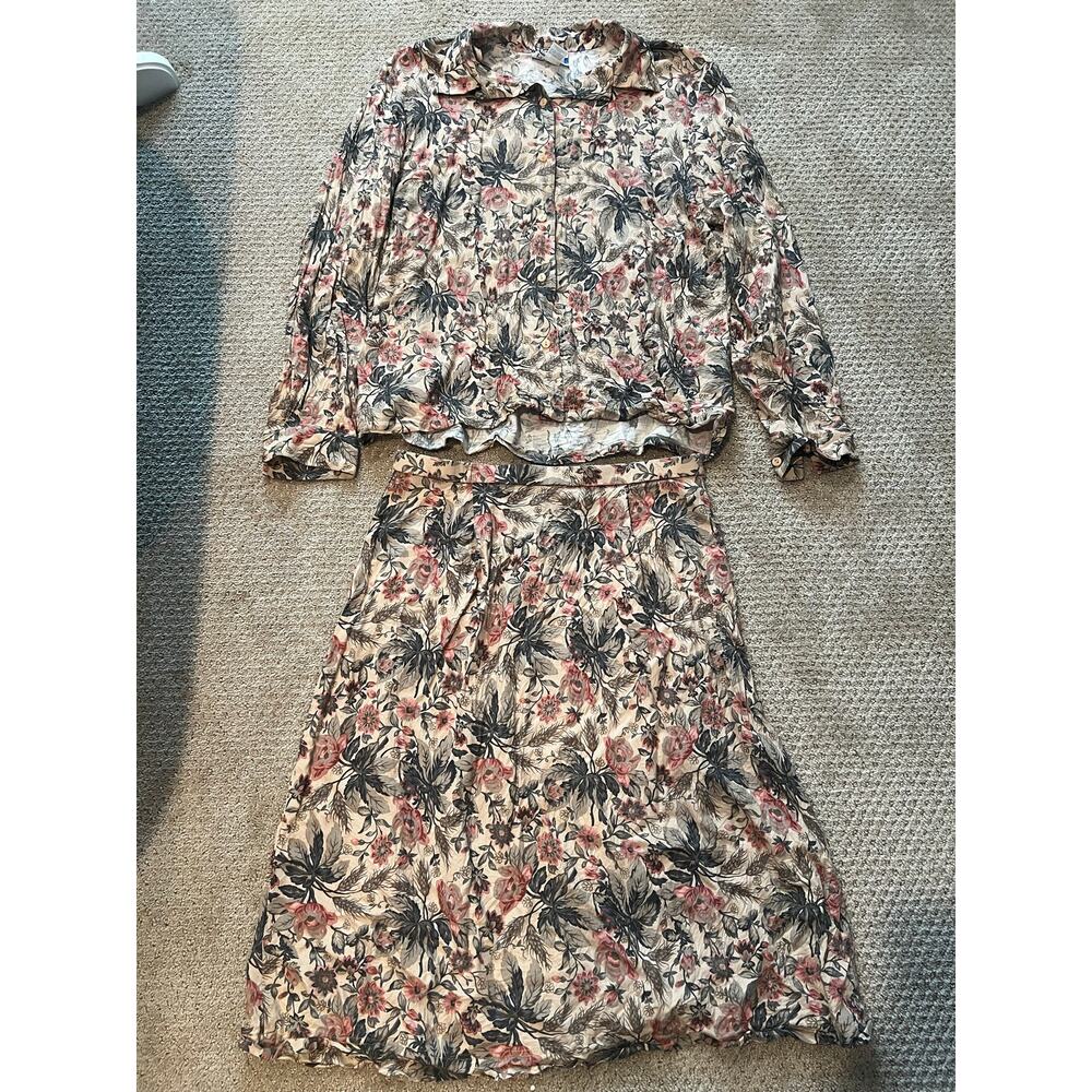 Vintage Pendleton Skirt Set